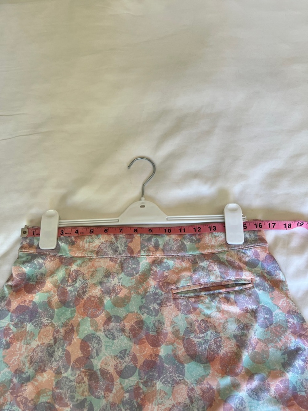 Peter Millar Pastel Multi-Color Circle-Print Skort - Picture 6 of 9